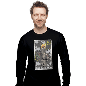Shirts Long Sleeve Shirts, Unisex / Small / Black The Tower