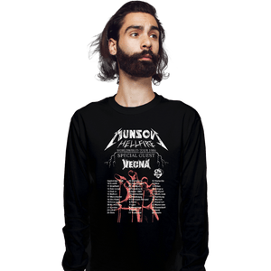 Shirts Long Sleeve Shirts, Unisex / Small / Black Munson World Tour