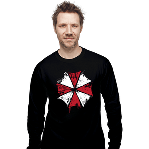 Secret_Shirts Long Sleeve Shirts, Unisex / Small / Black The Umbrella Corp