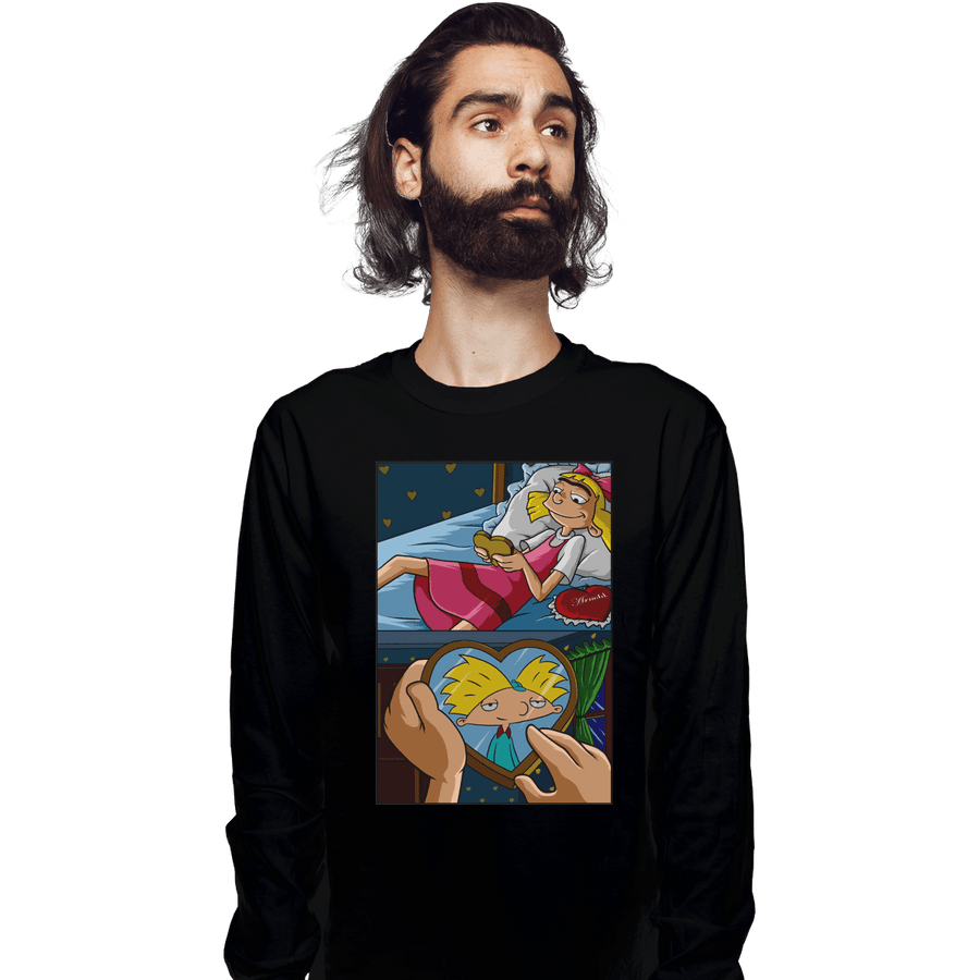 Shirts Long Sleeve Shirts, Unisex / Small / Black Secret Crush