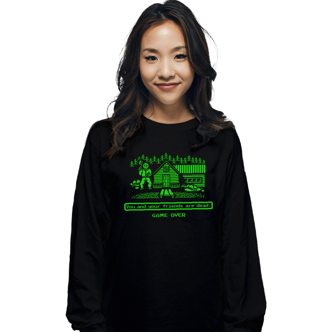 Daily_Deal_Shirts Long Sleeve Shirts, Unisex / Small / Black You And Your Friends Are Dead