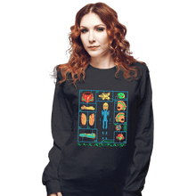 Load image into Gallery viewer, Shirts Long Sleeve Shirts, Unisex / Small / Dark Heather Hero Builder
