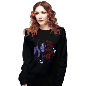 Secret_Shirts Long Sleeve Shirts, Unisex / Small / Black Stranger Merchant
