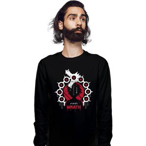 Shirts Long Sleeve Shirts, Unisex / Small / Black Sin of Wrath Dagon