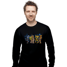 Load image into Gallery viewer, Daily_Deal_Shirts Long Sleeve Shirts, Unisex / Small / Black Where The War Beasts Are
