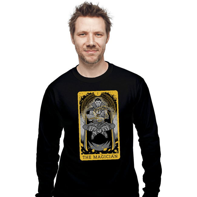 Shirts Long Sleeve Shirts, Unisex / Small / Black The Magician Tarot