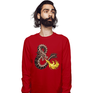 Secret_Shirts Long Sleeve Shirts, Unisex / Small / Red Bone Dragon Secret Sale