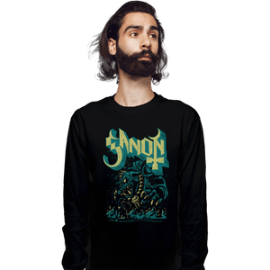 Secret_Shirts Long Sleeve Shirts, Unisex / Small / Black Monster Prince of Darkness
