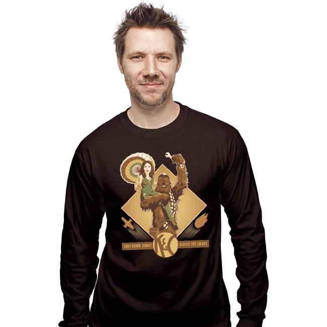 Shirts Long Sleeve Shirts, Unisex / Small / Dark Chocolate Shiny Repair Service