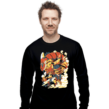 Load image into Gallery viewer, Daily_Deal_Shirts Long Sleeve Shirts, Unisex / Small / Black Chrono Heroes
