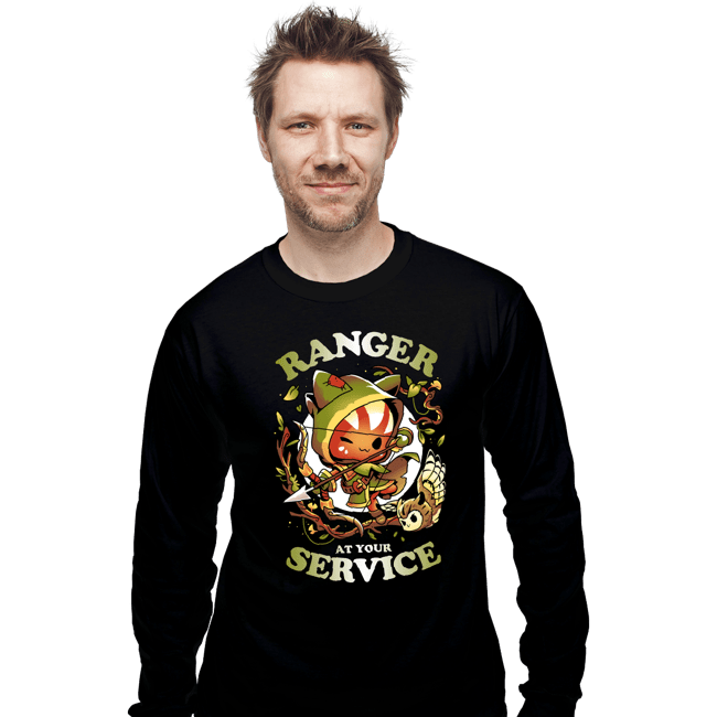 Daily_Deal_Shirts Long Sleeve Shirts, Unisex / Small / Black Ranger's Call