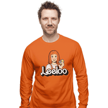Load image into Gallery viewer, Shirts Long Sleeve Shirts, Unisex / Small / Orange Leeloo
