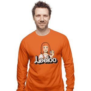 Shirts Long Sleeve Shirts, Unisex / Small / Orange Leeloo