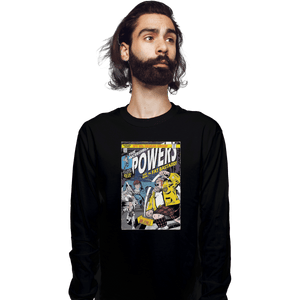 Shirts Long Sleeve Shirts, Unisex / Small / Black The Incredible Powers