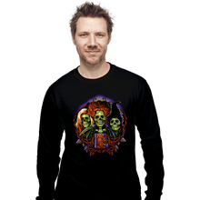 Load image into Gallery viewer, Daily_Deal_Shirts Long Sleeve Shirts, Unisex / Small / Black Sinister Sisters
