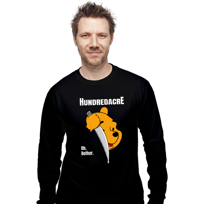 Shirts Long Sleeve Shirts, Unisex / Small / Black Hundredacre