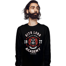 Load image into Gallery viewer, Shirts Long Sleeve Shirts, Unisex / Small / Black Sith Lord Academy
