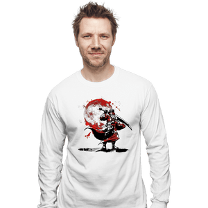 Shirts Long Sleeve Shirts, Unisex / Small / White Final Samurai