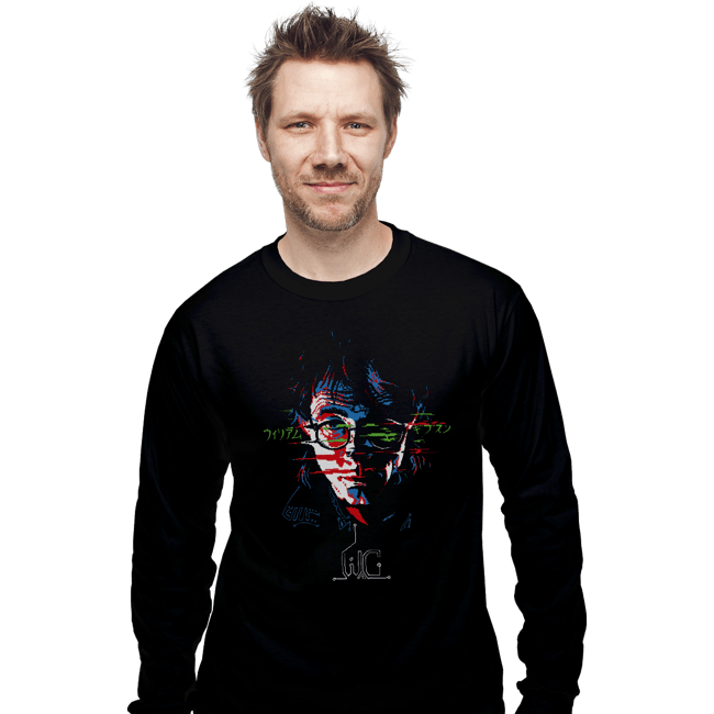 Secret_Shirts Long Sleeve Shirts, Unisex / Small / Black Neuromancer