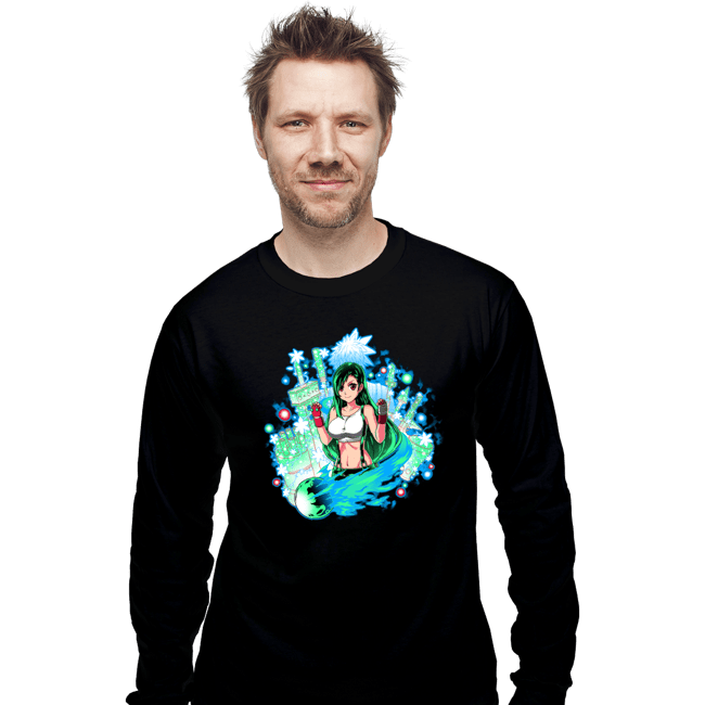 Secret_Shirts Long Sleeve Shirts, Unisex / Small / Black Midgar's Finest