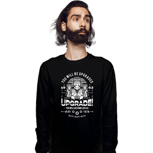 Shirts Long Sleeve Shirts, Unisex / Small / Black Upgraded