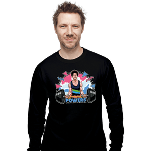 Shirts Long Sleeve Shirts, Unisex / Small / Black Screetch Powers