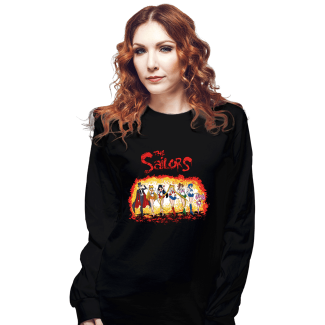 Daily_Deal_Shirts Long Sleeve Shirts, Unisex / Small / Black The Sailors