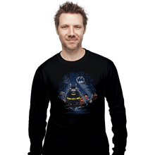 Load image into Gallery viewer, Daily_Deal_Shirts Long Sleeve Shirts, Unisex / Small / Black My Neighbor Bat
