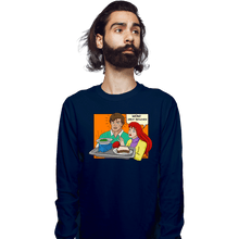 Load image into Gallery viewer, Daily_Deal_Shirts Long Sleeve Shirts, Unisex / Small / Navy Great Reflexes
