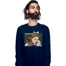 Load image into Gallery viewer, Daily_Deal_Shirts Long Sleeve Shirts, Unisex / Small / Navy Had A Brain
