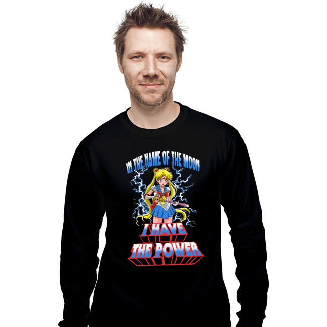 Secret_Shirts Long Sleeve Shirts, Unisex / Small / Black In The Name Of The Moon