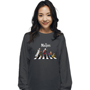 Secret_Shirts Long Sleeve Shirts, Unisex / Small / Charcoal Masters Road