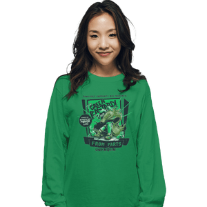 Shirts Long Sleeve Shirts, Unisex / Small / Irish Green The Green Bastard