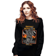 Load image into Gallery viewer, Shirts Long Sleeve Shirts, Unisex / Small / Black Bionic Monster Since 1974
