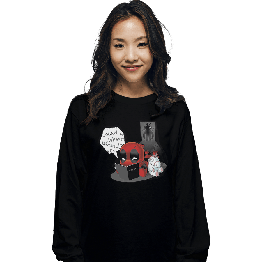 Shirts Long Sleeve Shirts, Unisex / Small / Black Immortal Note