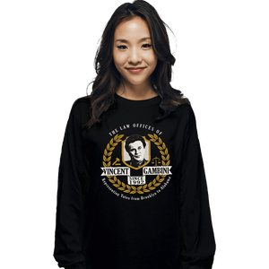 Secret_Shirts Long Sleeve Shirts, Unisex / Small / Black Gambini Law Offices