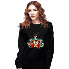 Load image into Gallery viewer, Shirts Long Sleeve Shirts, Unisex / Small / Black Gurren Puff
