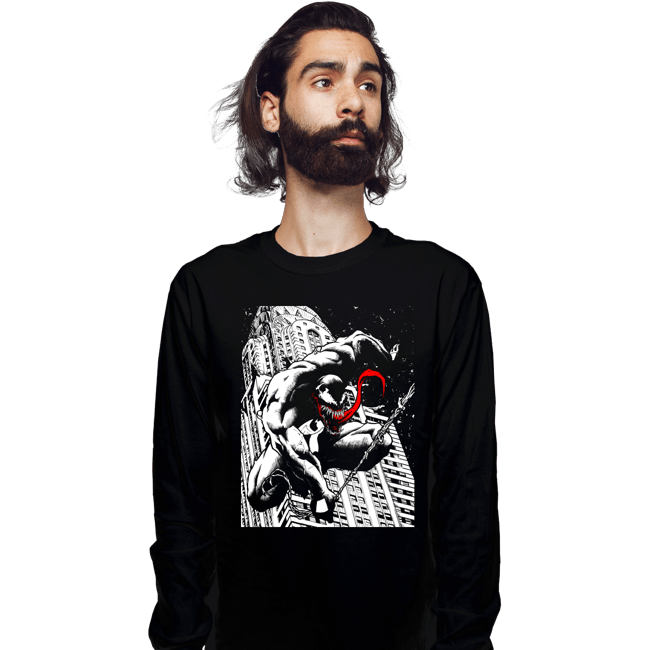 Daily_Deal_Shirts Long Sleeve Shirts, Unisex / Small / Black New York Venom