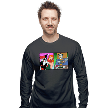 Load image into Gallery viewer, Secret_Shirts Long Sleeve Shirts, Unisex / Small / Charcoal Yelling At Joker
