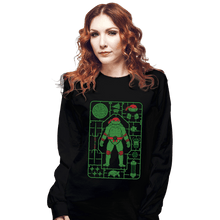 Load image into Gallery viewer, Daily_Deal_Shirts Long Sleeve Shirts, Unisex / Small / Black Raphael Model Sprue
