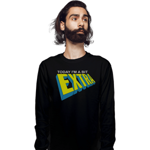 Secret_Shirts Long Sleeve Shirts, Unisex / Small / Black Extra Men