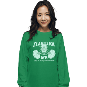Shirts Long Sleeve Shirts, Unisex / Small / Irish Green Clan Clan Gym