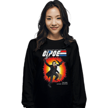 Load image into Gallery viewer, Shirts Long Sleeve Shirts, Unisex / Small / Black GI Poe

