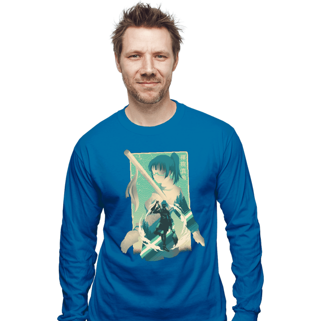 Shirts Long Sleeve Shirts, Unisex / Small / Sapphire Master Weapons Specialist
