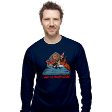 Load image into Gallery viewer, Secret_Shirts Long Sleeve Shirts, Unisex / Small / Navy Make My Monster
