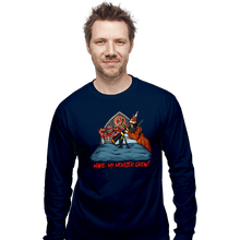 Load image into Gallery viewer, Secret_Shirts Long Sleeve Shirts, Unisex / Small / Navy Make My Monster
