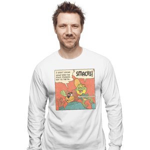 Shirts Long Sleeve Shirts, Unisex / Small / White Dig'Em Frog