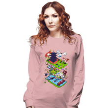 Load image into Gallery viewer, Daily_Deal_Shirts Long Sleeve Shirts, Unisex / Small / Pink 2nd Gen Color
