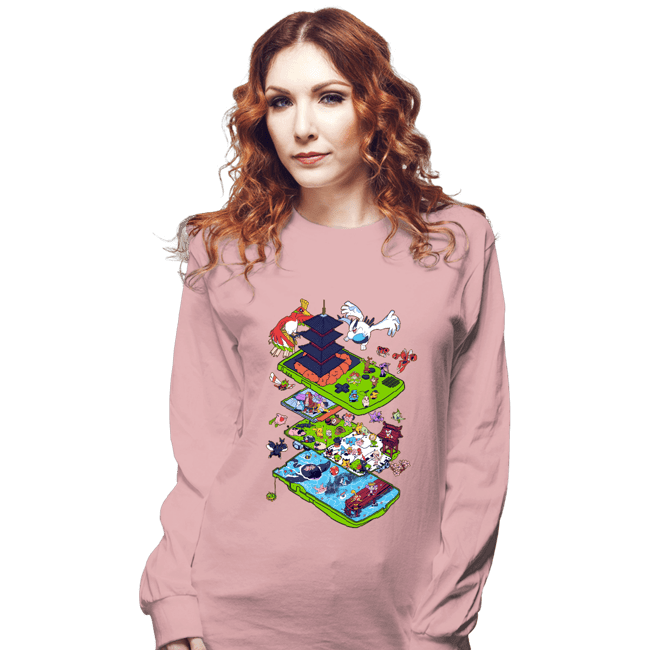 Daily_Deal_Shirts Long Sleeve Shirts, Unisex / Small / Pink 2nd Gen Color