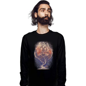 Shirts Long Sleeve Shirts, Unisex / Small / Black Starry Lost King